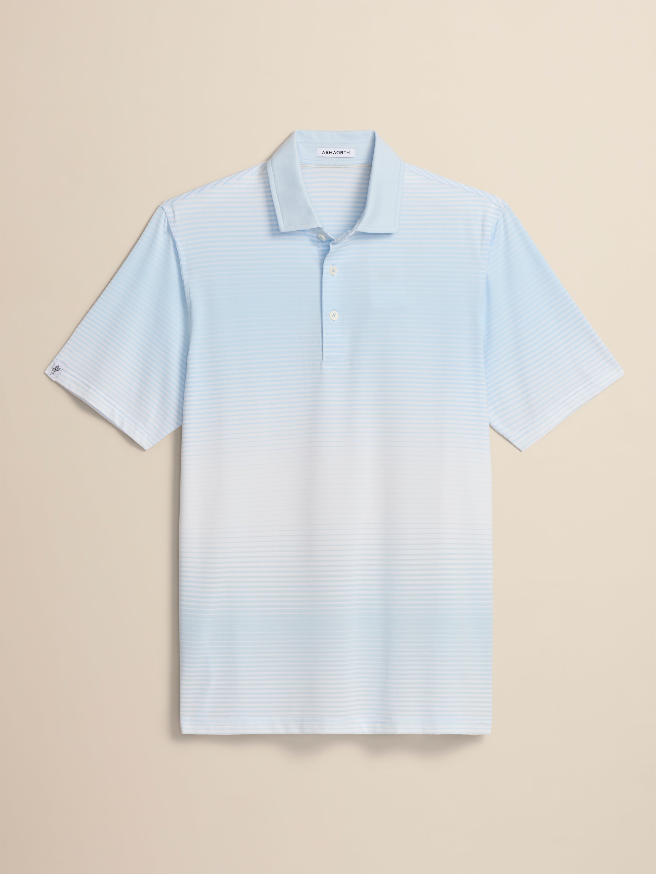 Gradient Stripe Polo