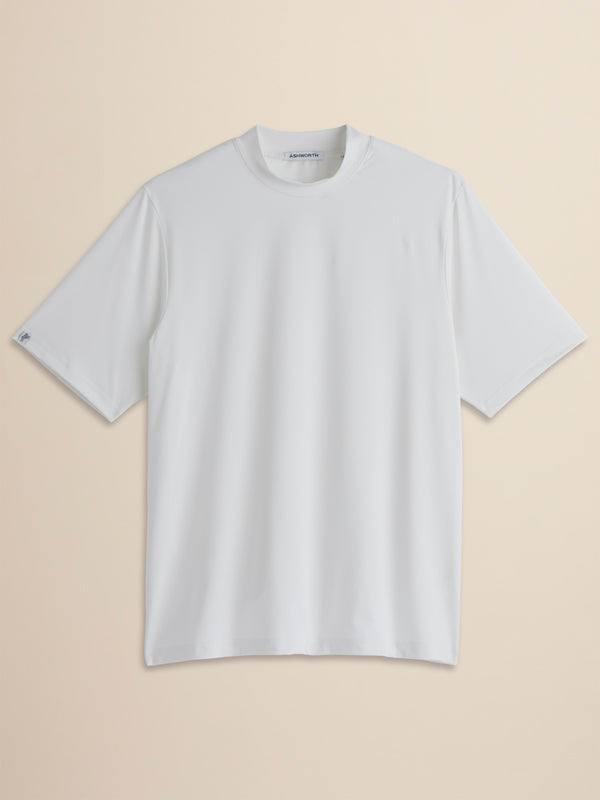 Short Sleeve Mockneck