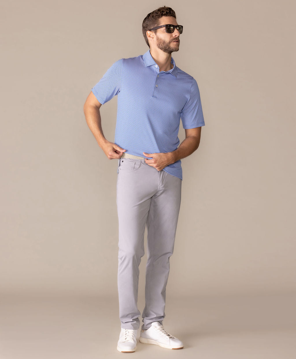 Brunch Micro Stripe Polo