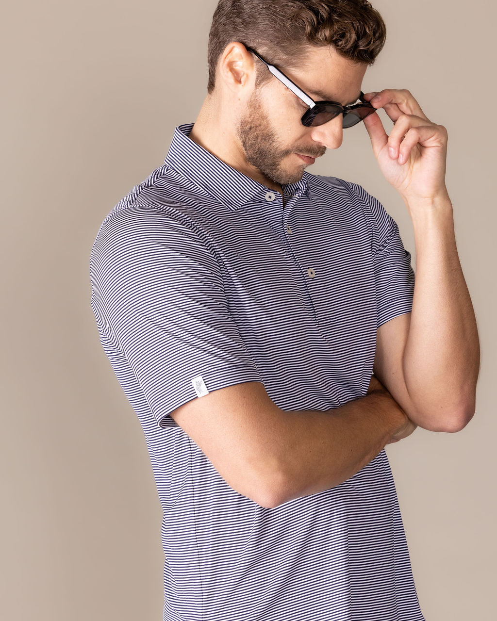 Brunch Micro Stripe Polo