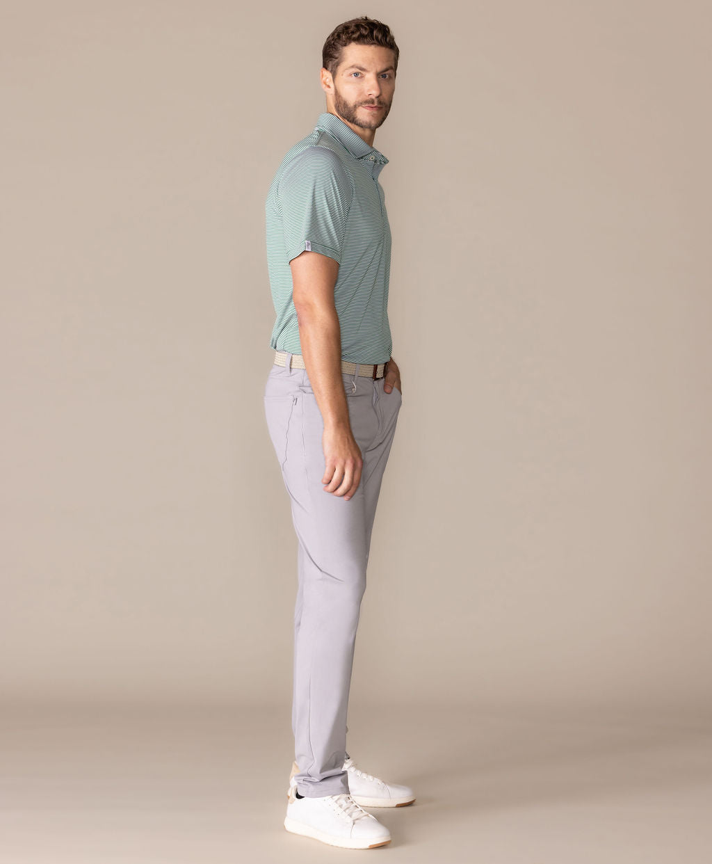 Brunch Micro Stripe Polo
