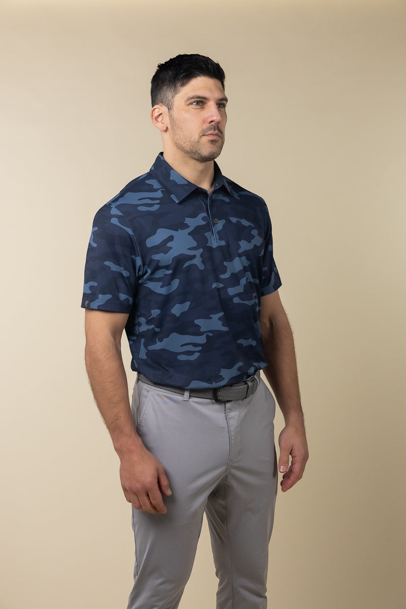 Midnight Camo Polo