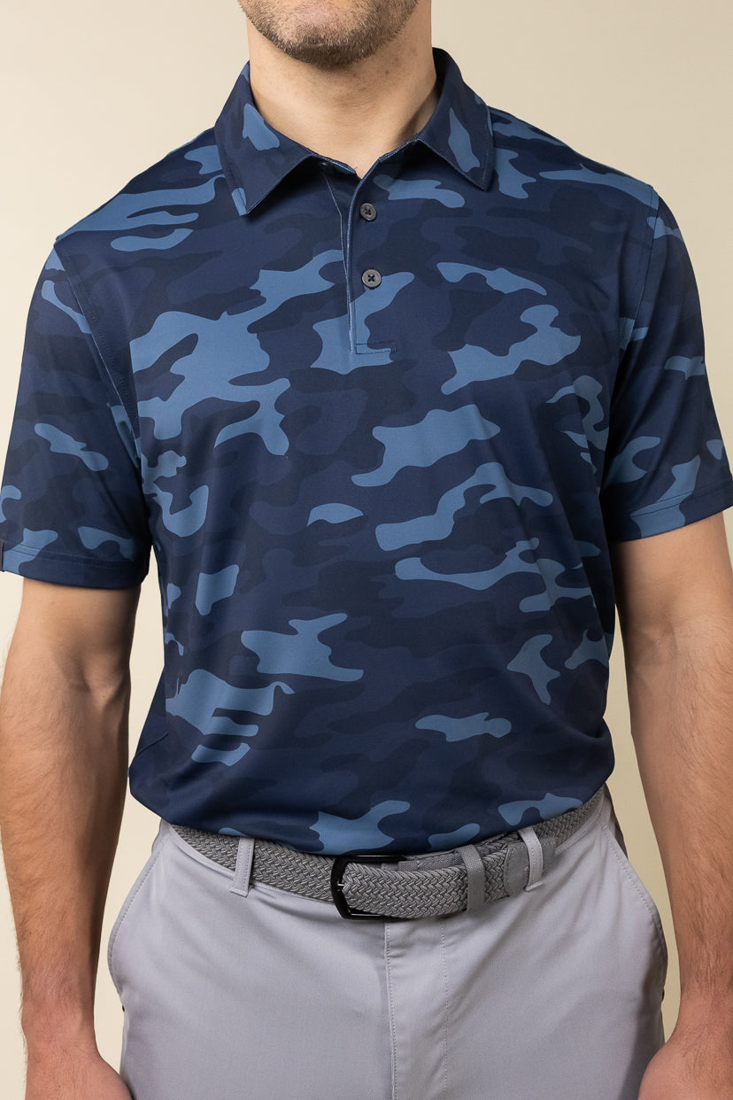 Midnight Camo Polo