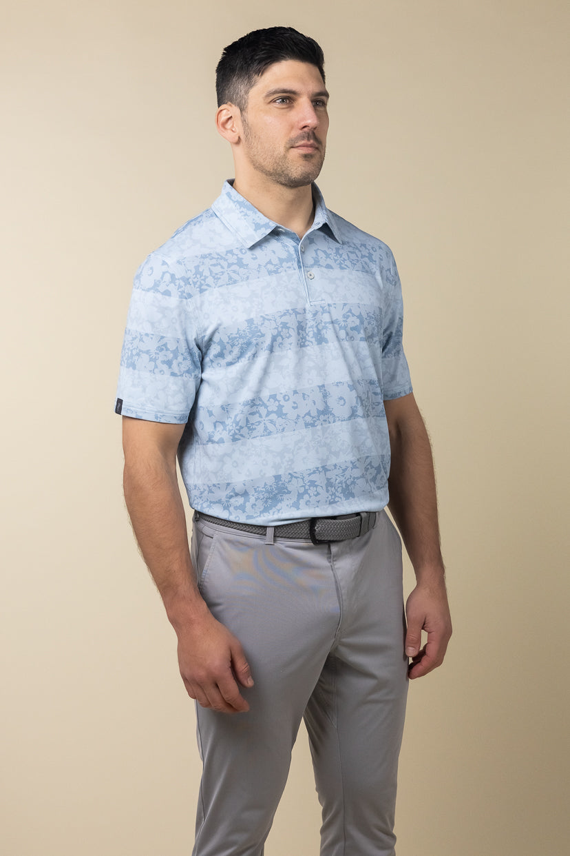 Floral Rugby Polo