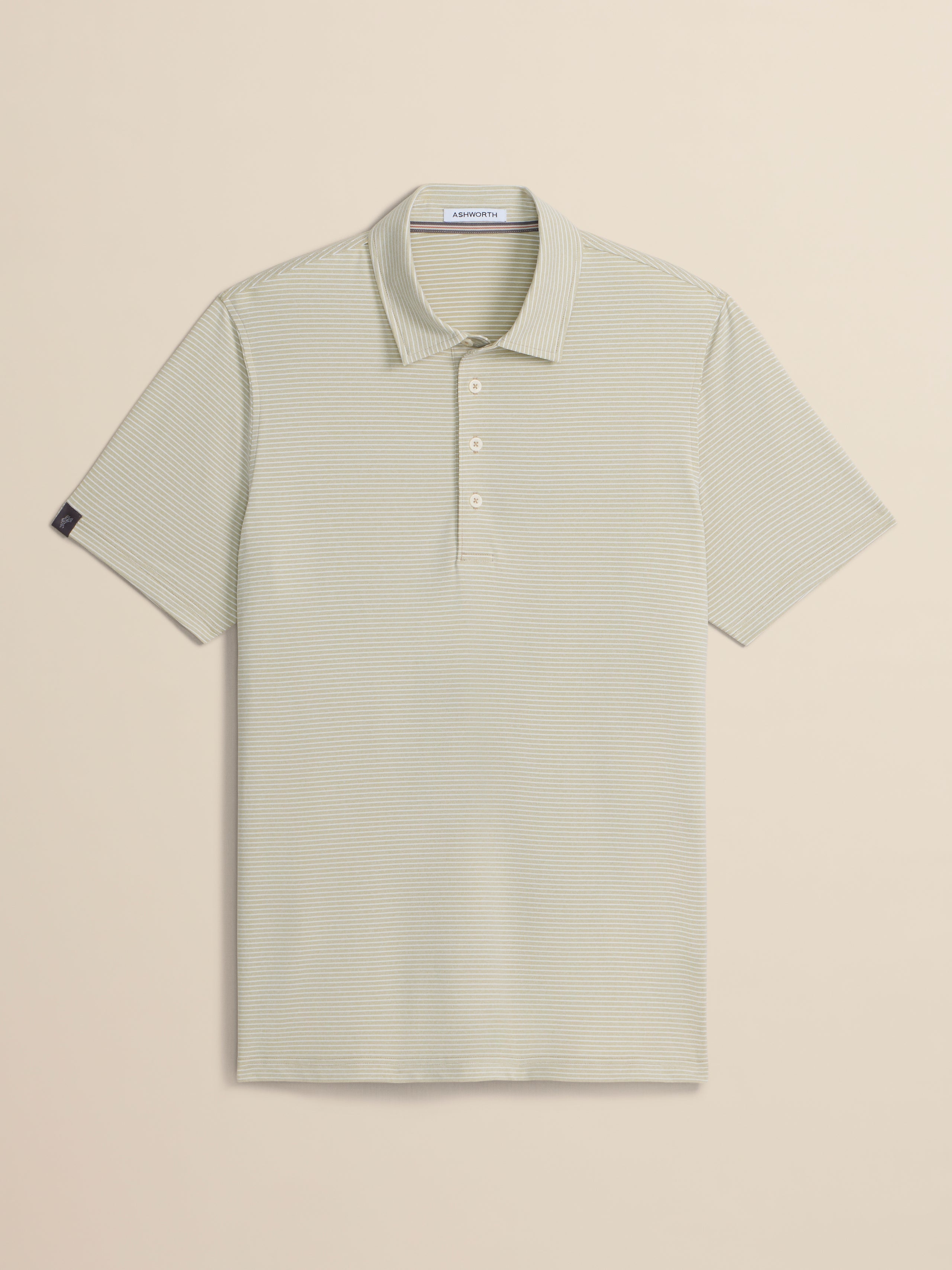 Sand Stripe Polo