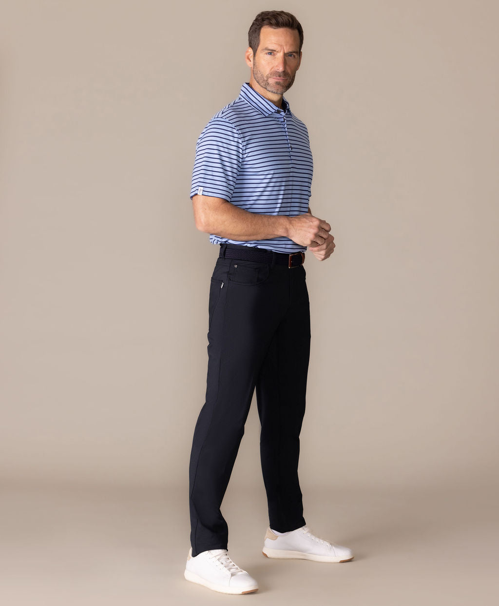 La Quinta Striped Polo