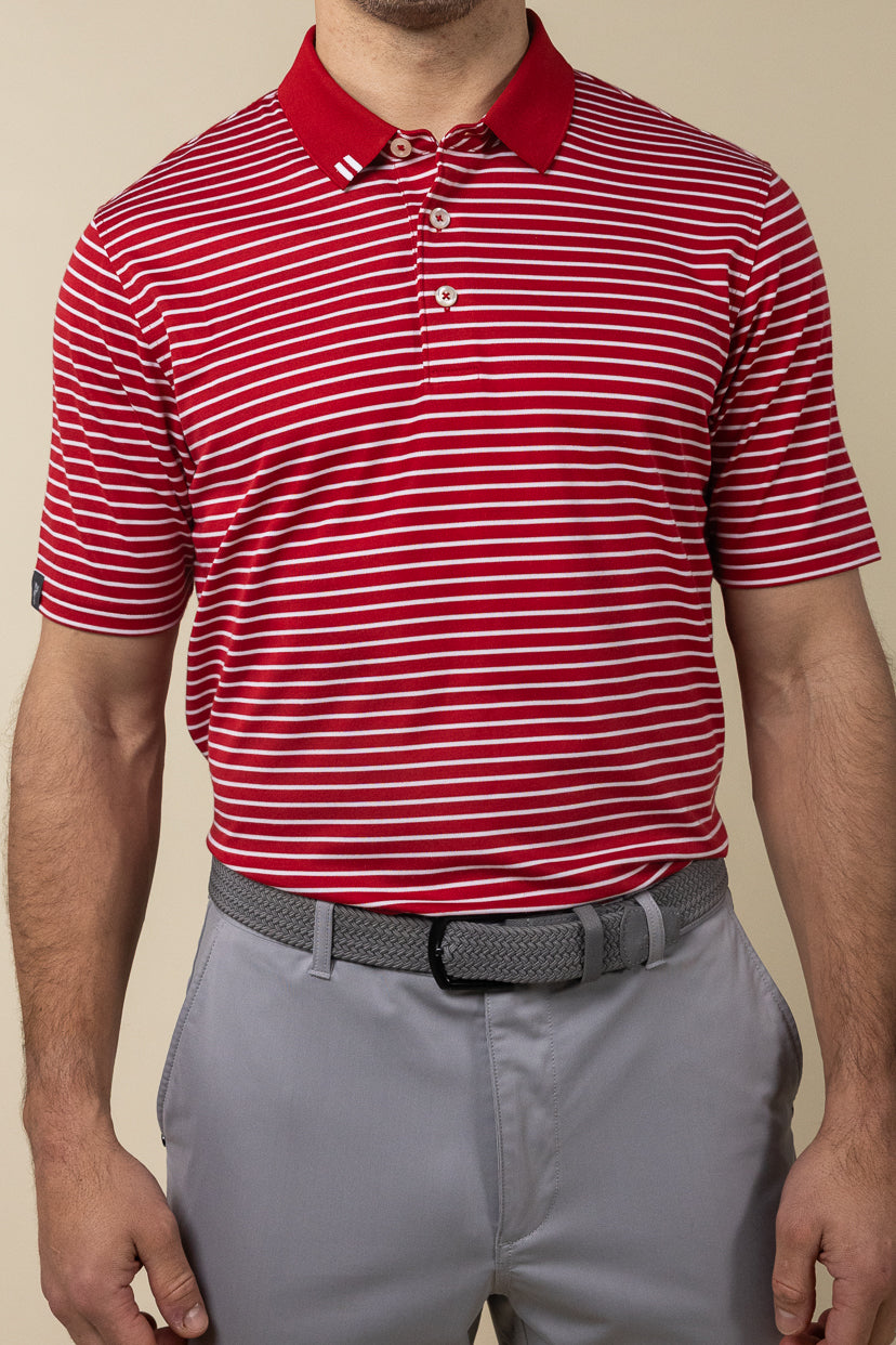2Bar Stripe Polo