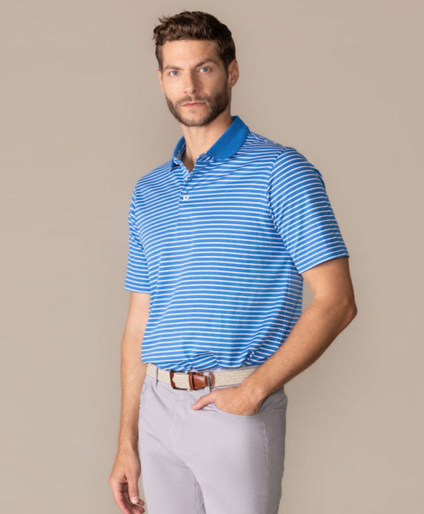 2Bar Stripe Polo
