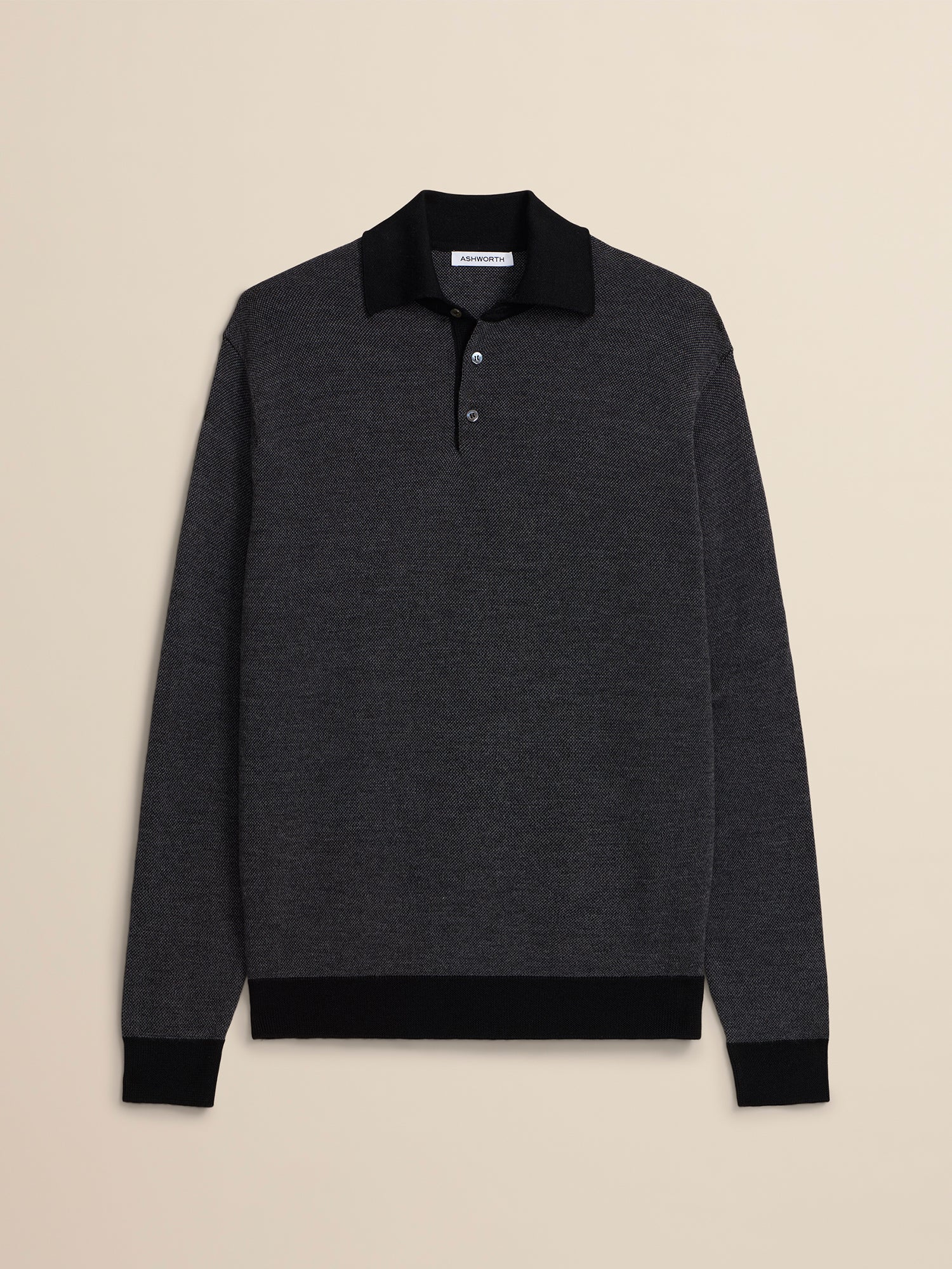 Extrafine Merino Birdseye Polo