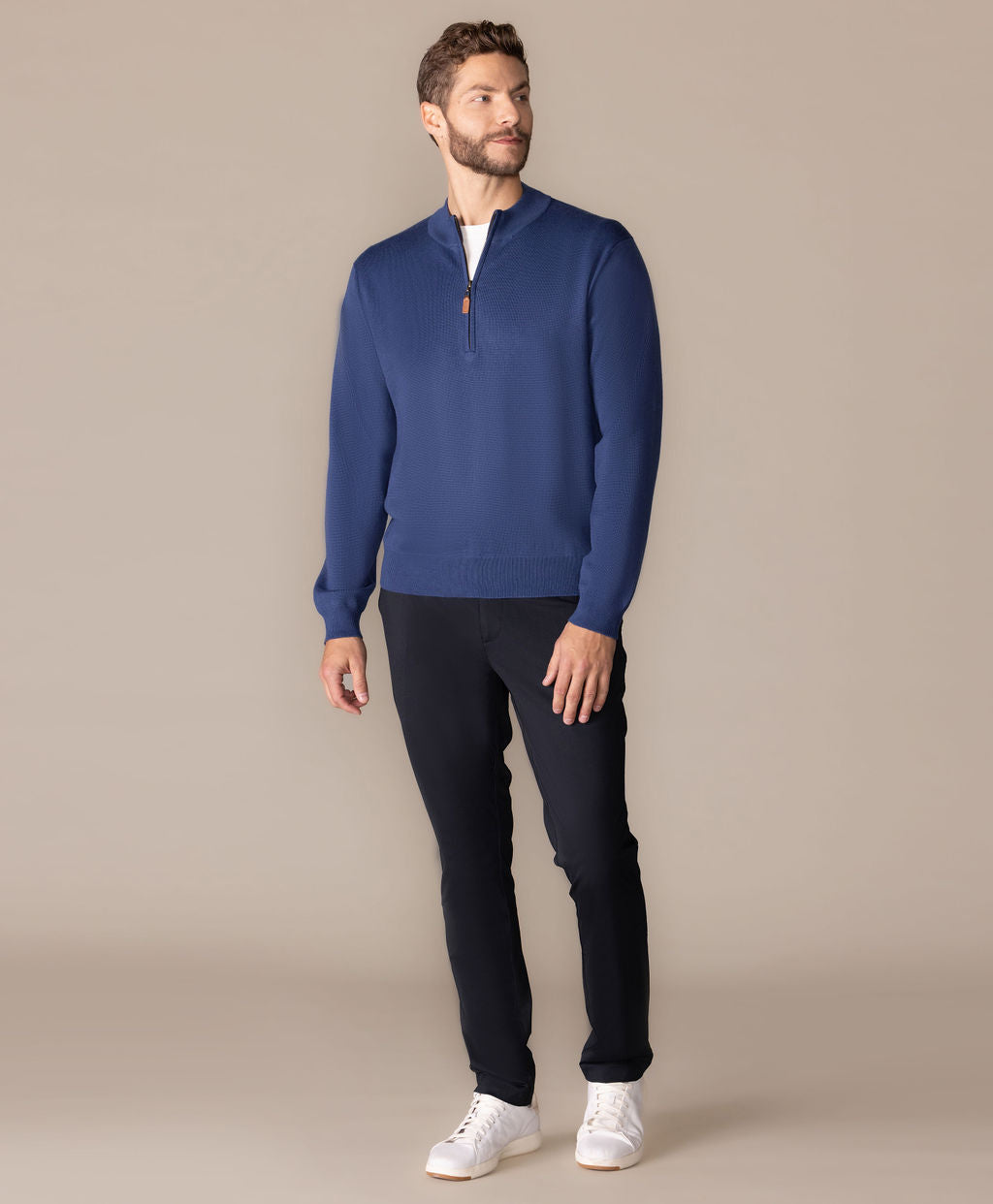Stormy 1/4 Zip Sweater