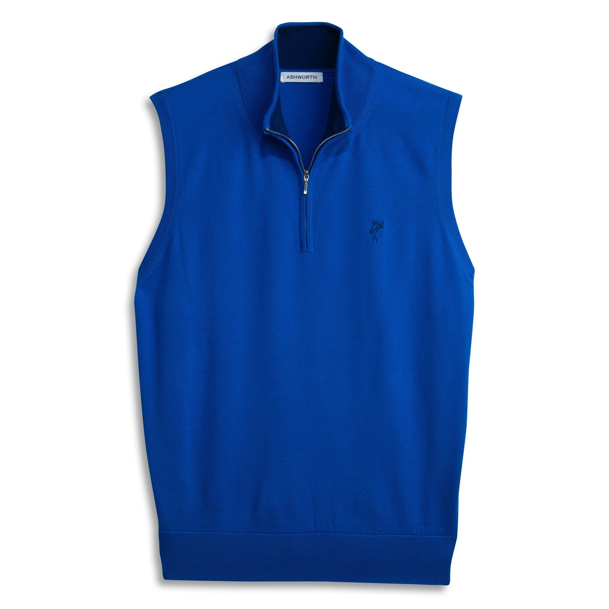 Merino Wool 1/4 Zip Vest
