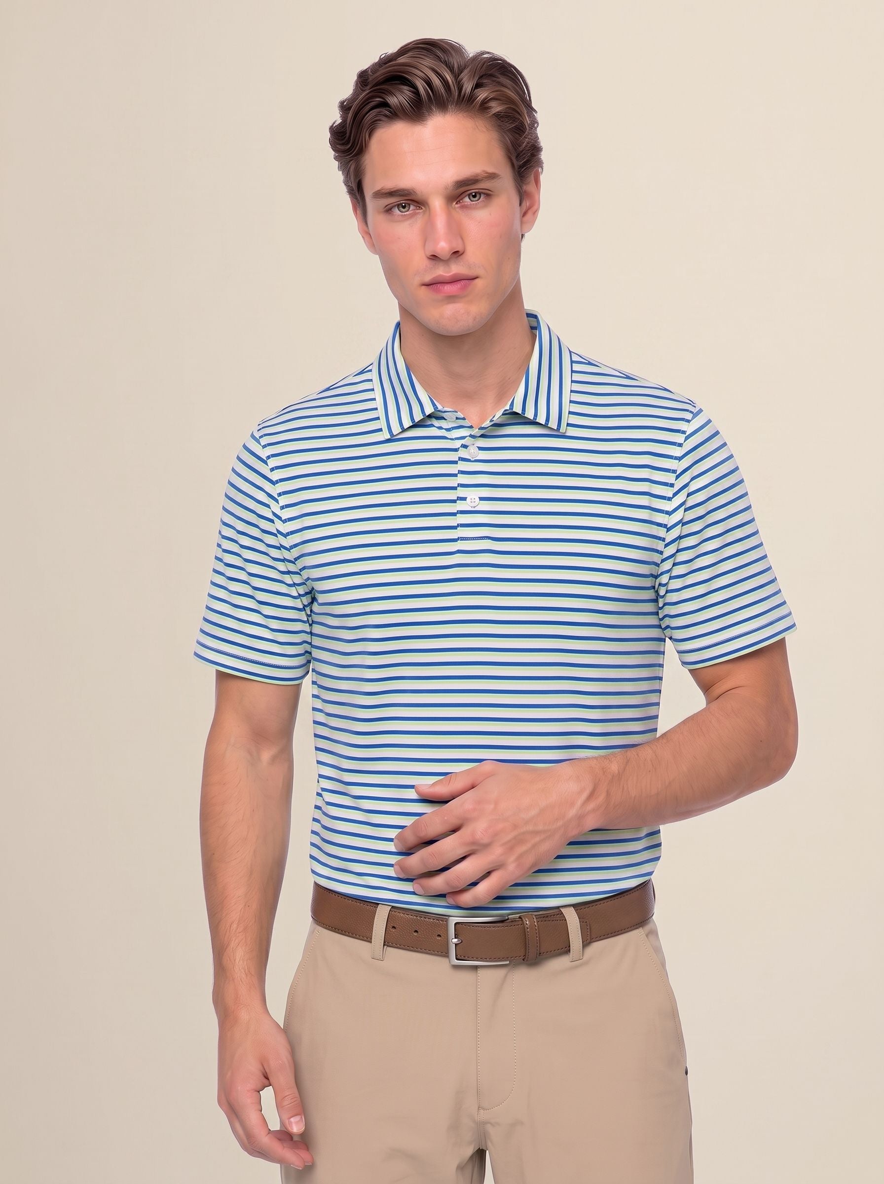 Ivy Stripe Polo