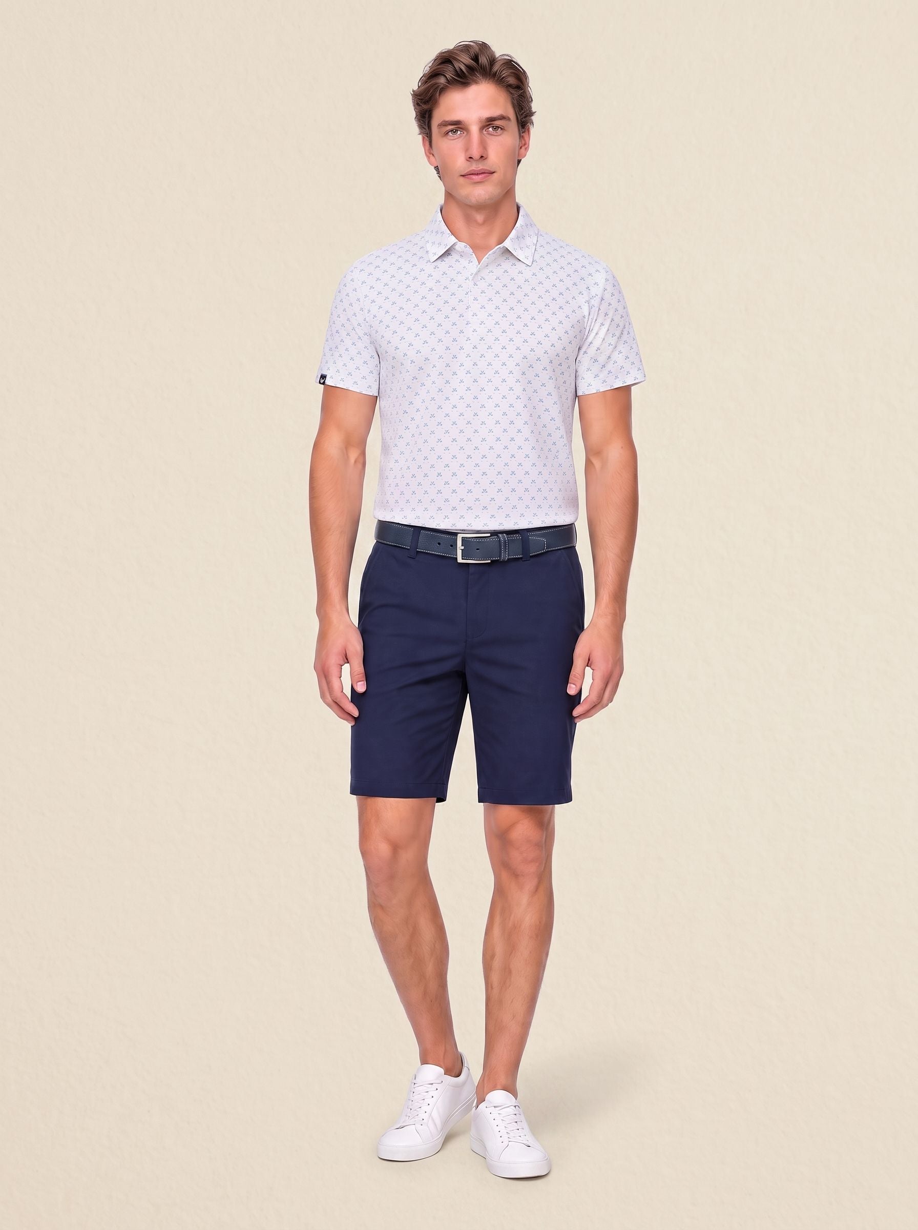 Floral Trellis Polo