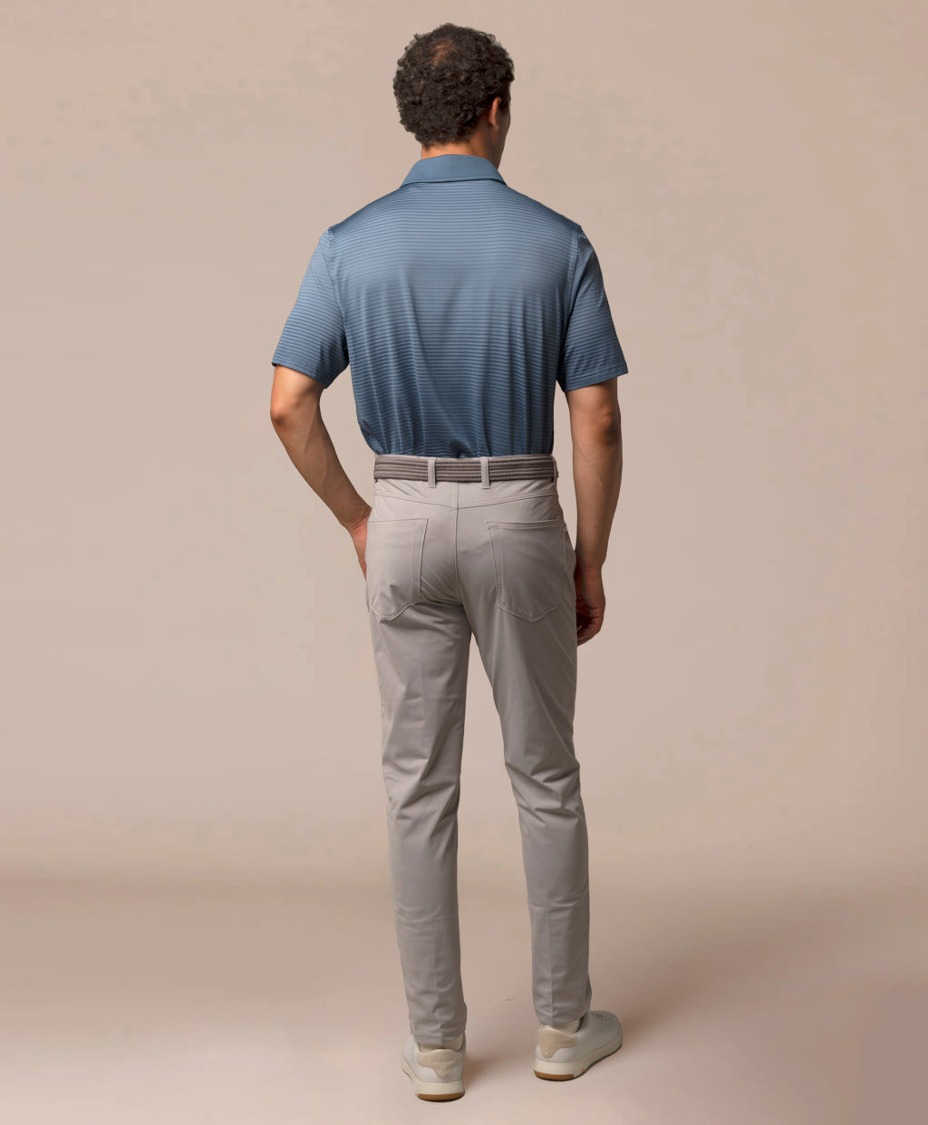 Gradient Stripe Polo image