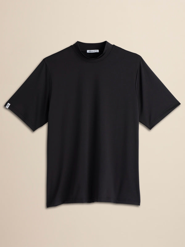 Short Sleeve Mockneck