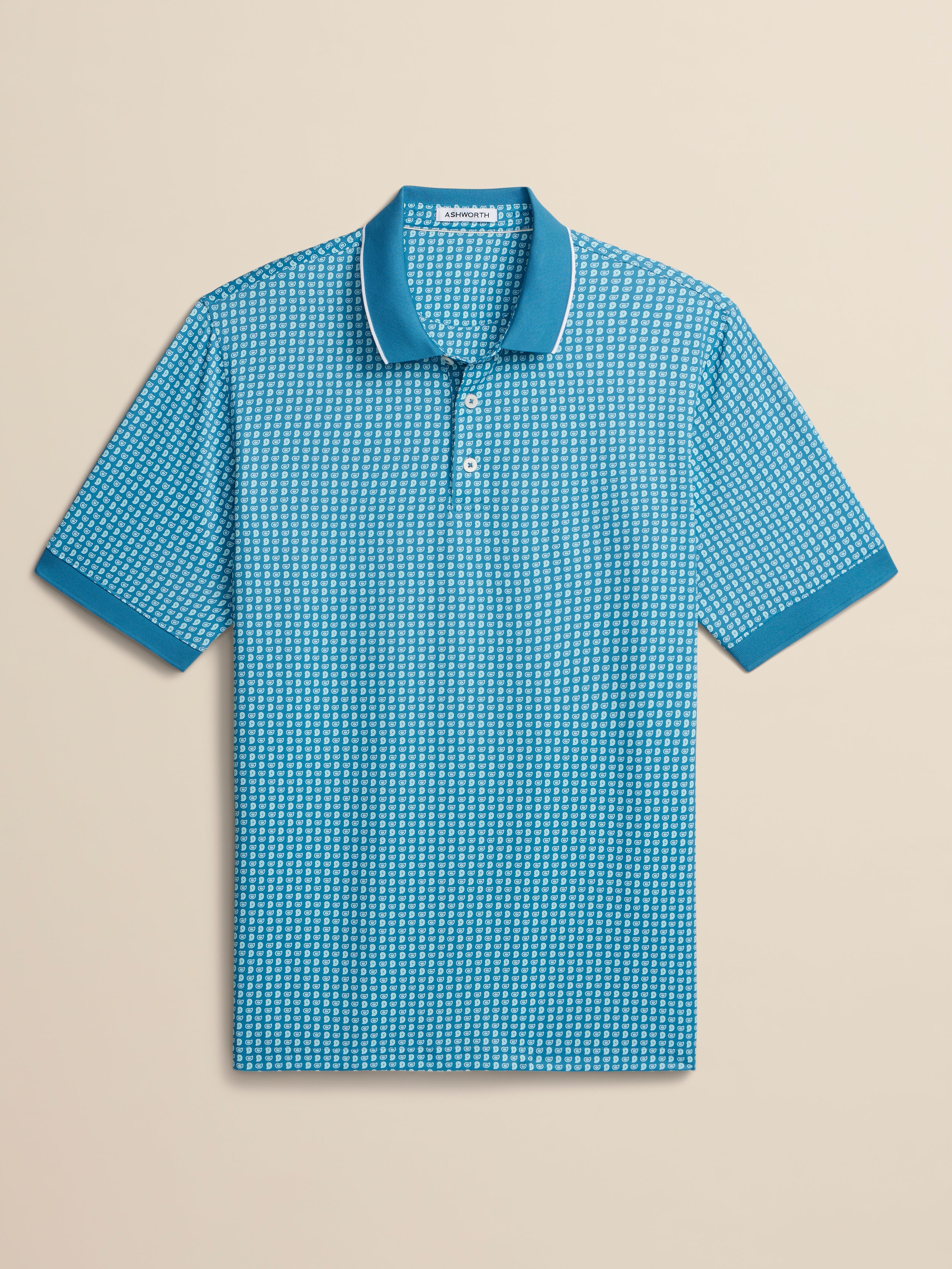 Micro Paisley Polo