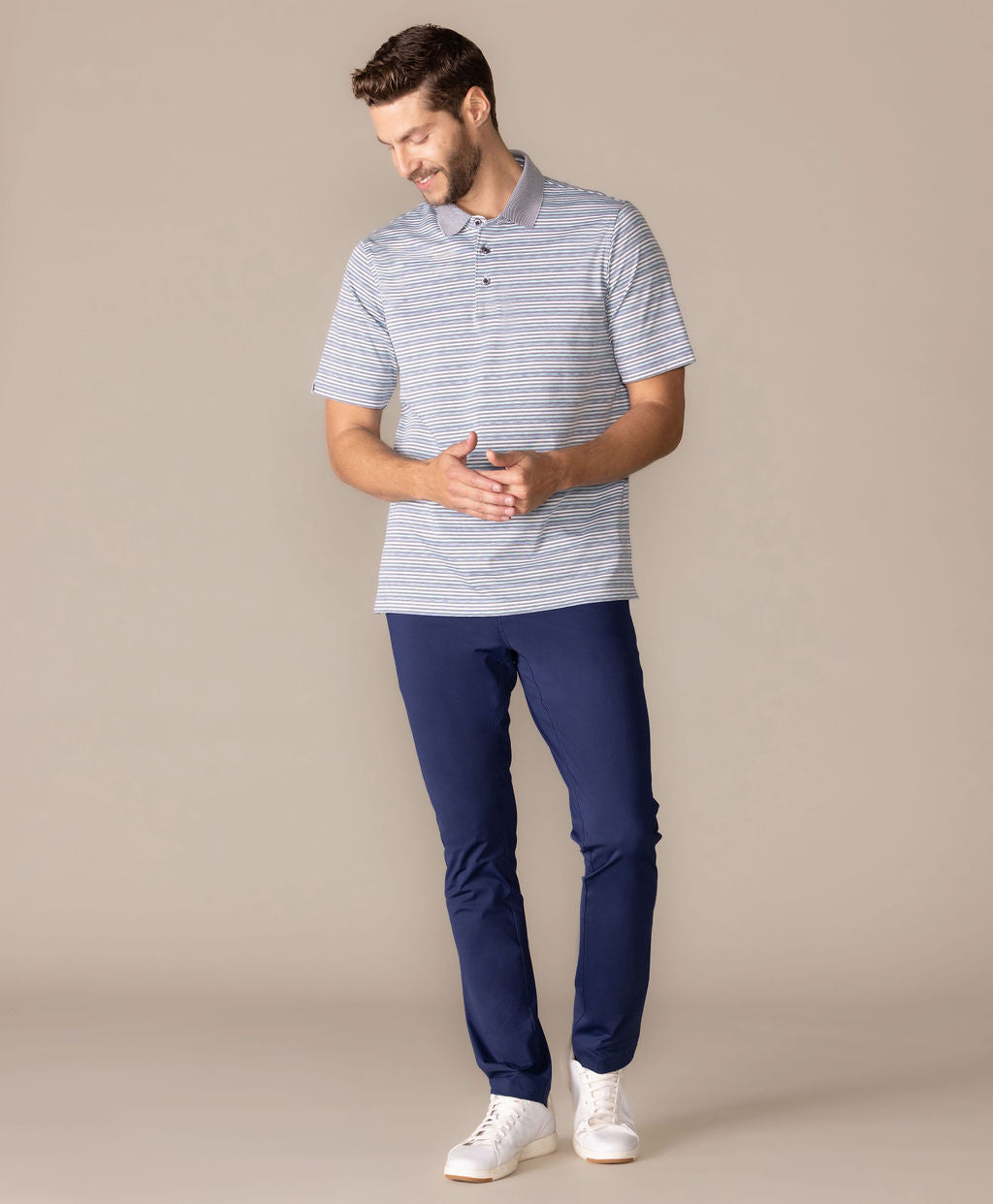 Prism Stripe Polo