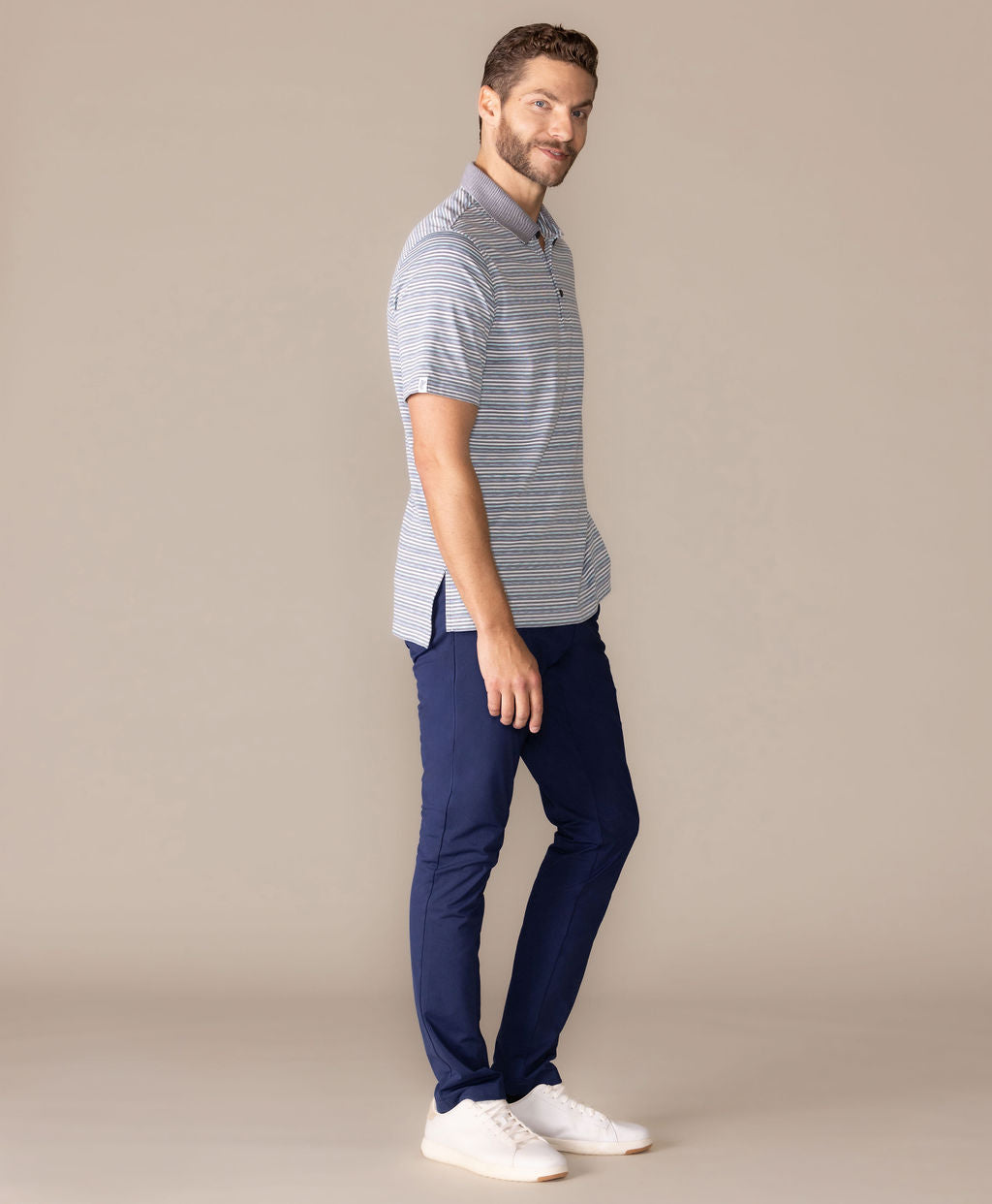 Prism Stripe Polo