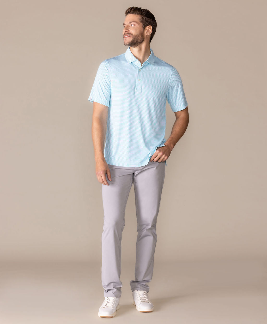 Brunch Micro Stripe Polo