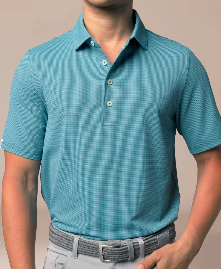 Houndstooth Polo