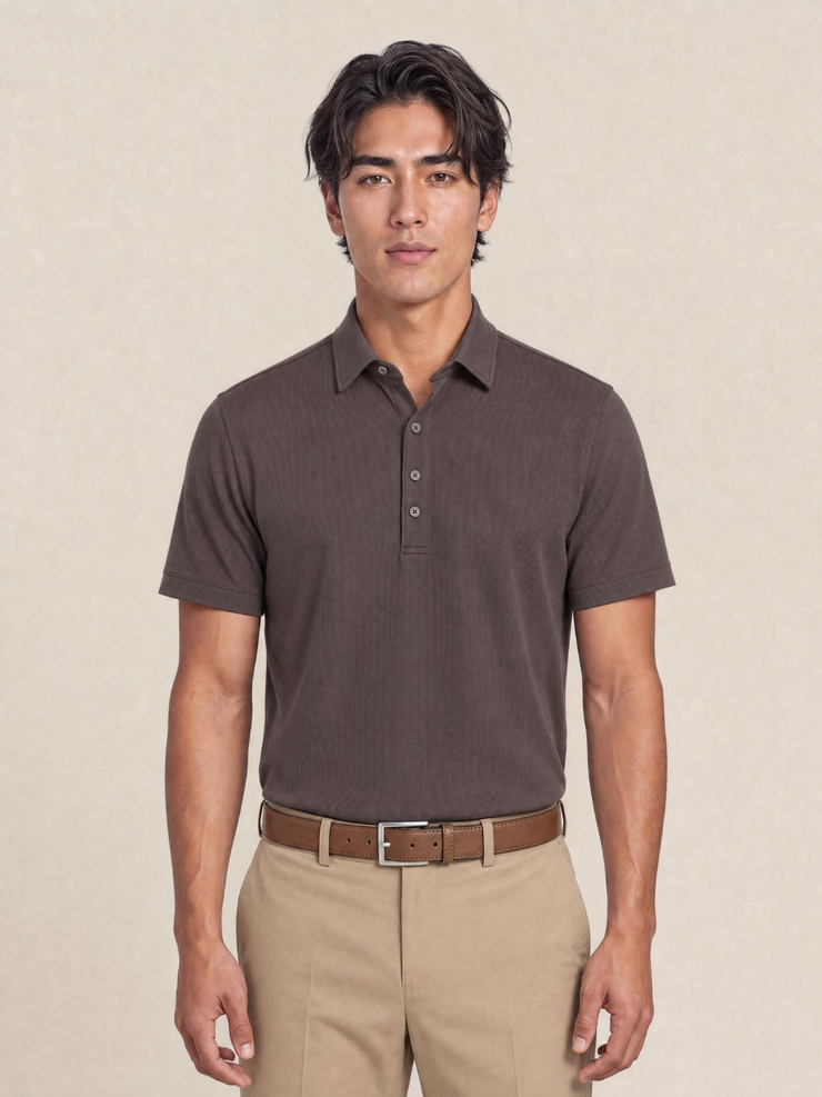 Houndstooth Polo