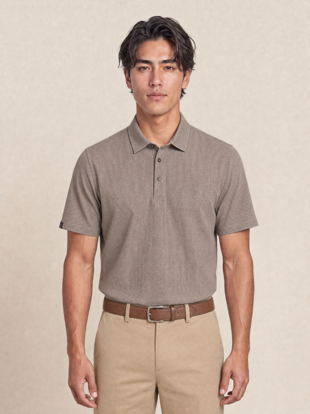 Houndstooth Polo