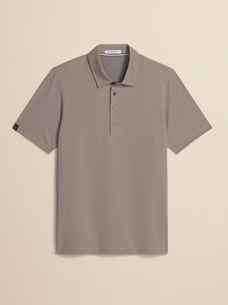 Houndstooth Polo