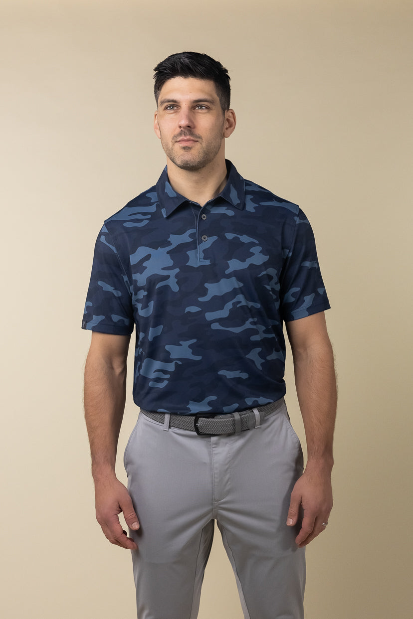 Midnight Camo Polo