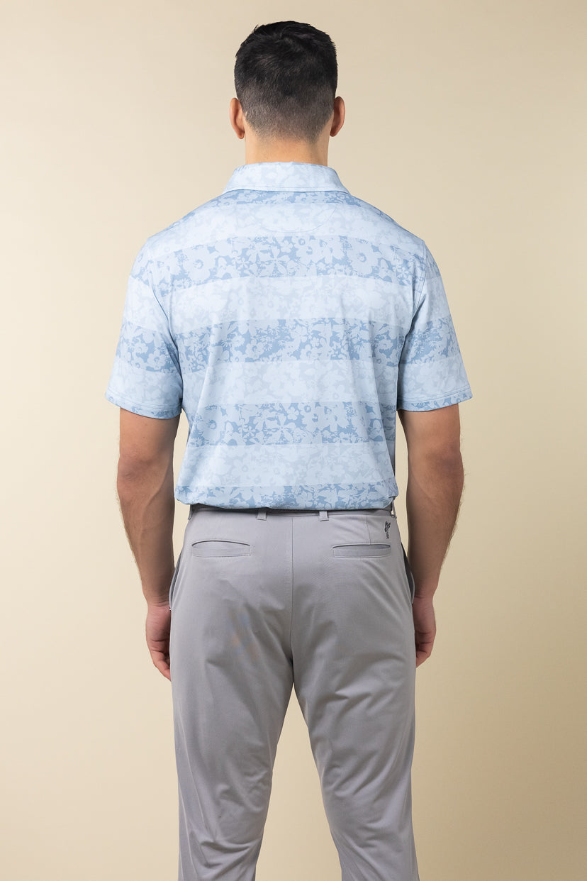 Floral Rugby Polo