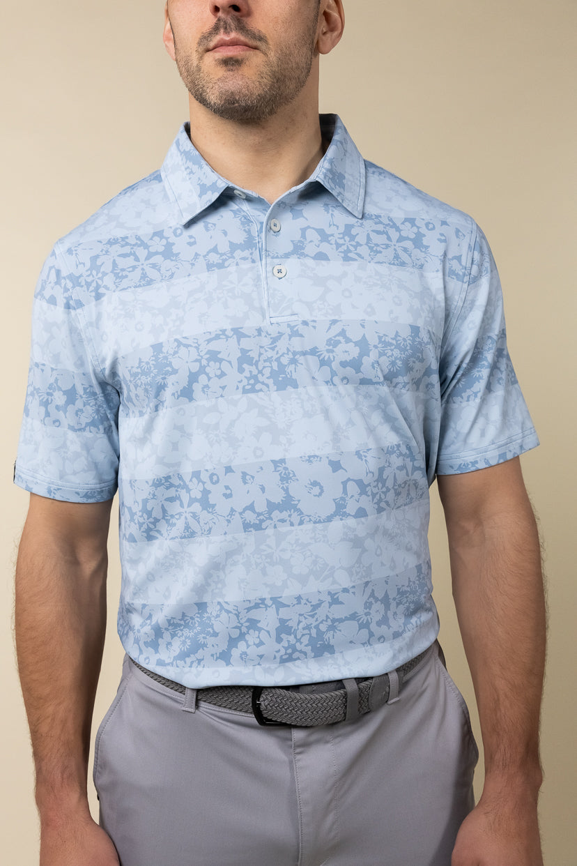 Floral Rugby Polo