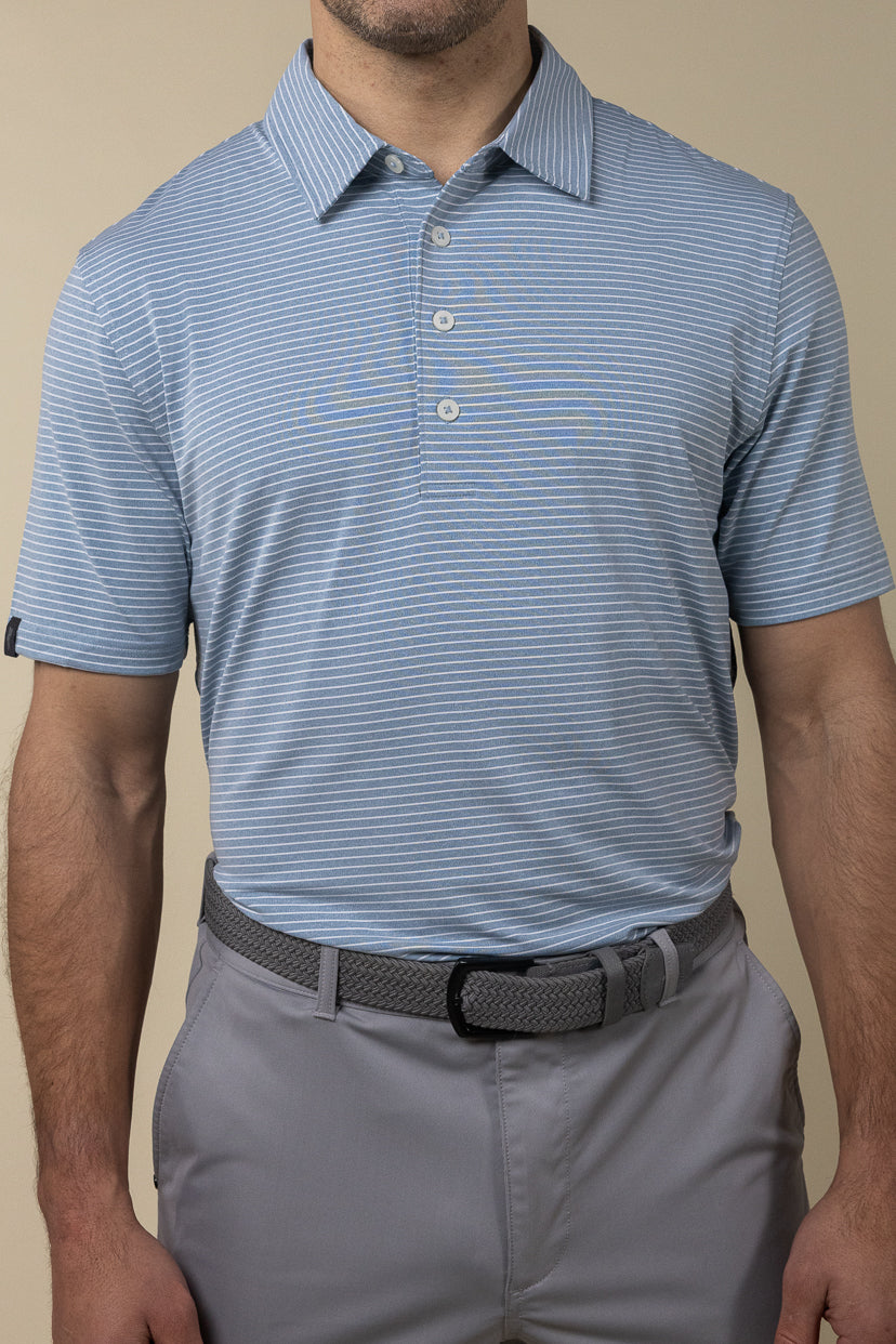 Sand Stripe Polo