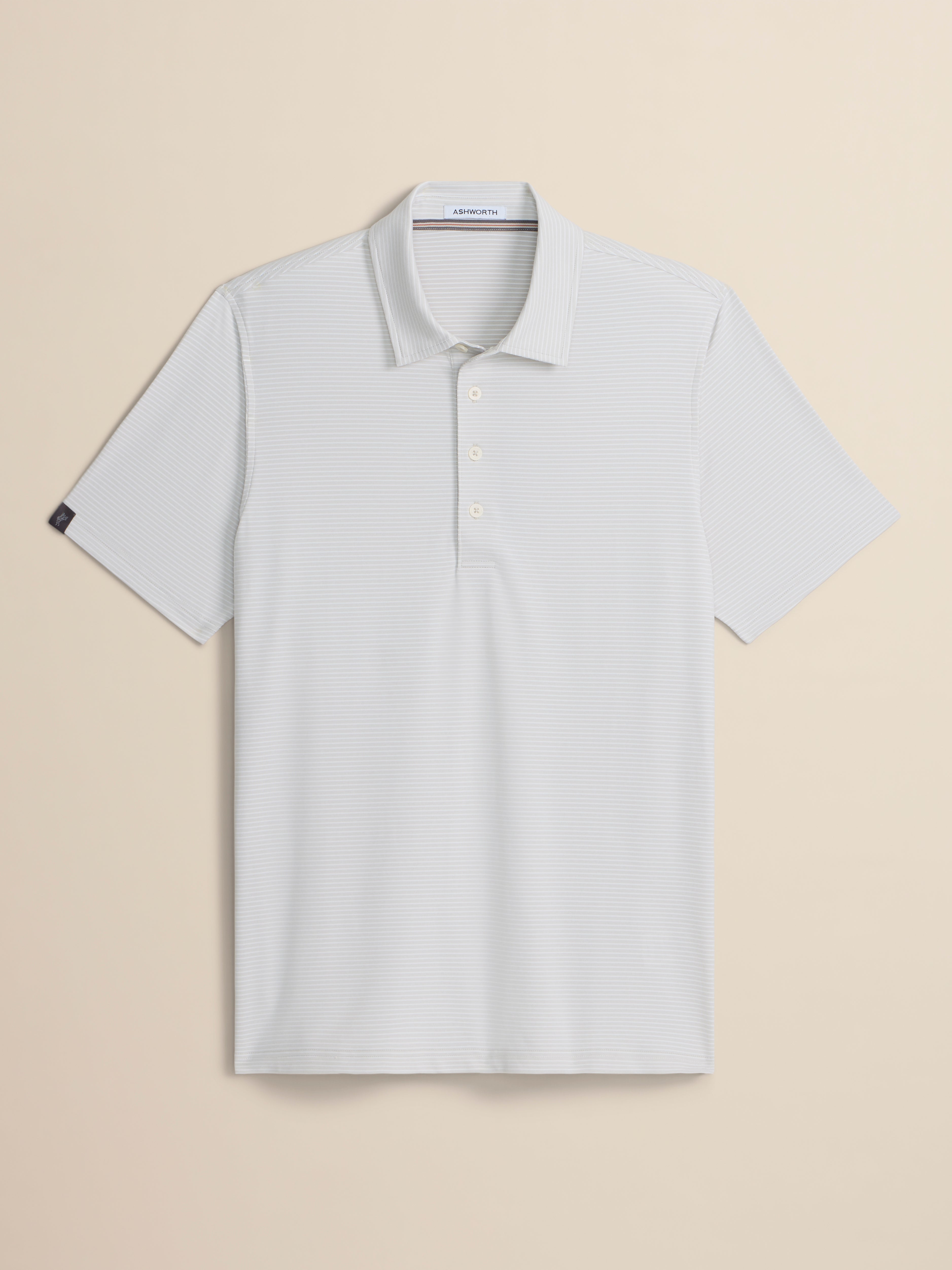 Sand Stripe Polo