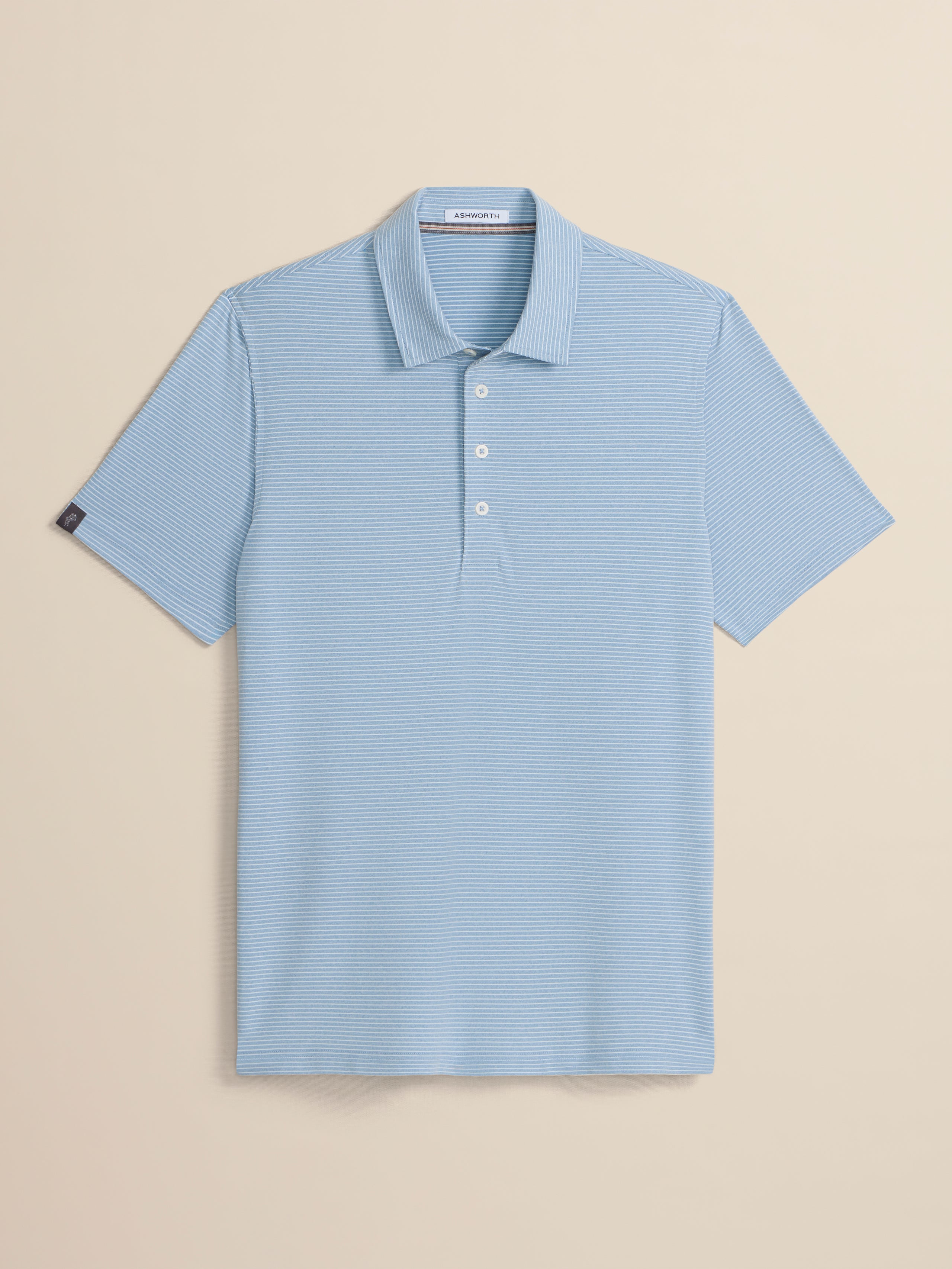 Sand Stripe Polo