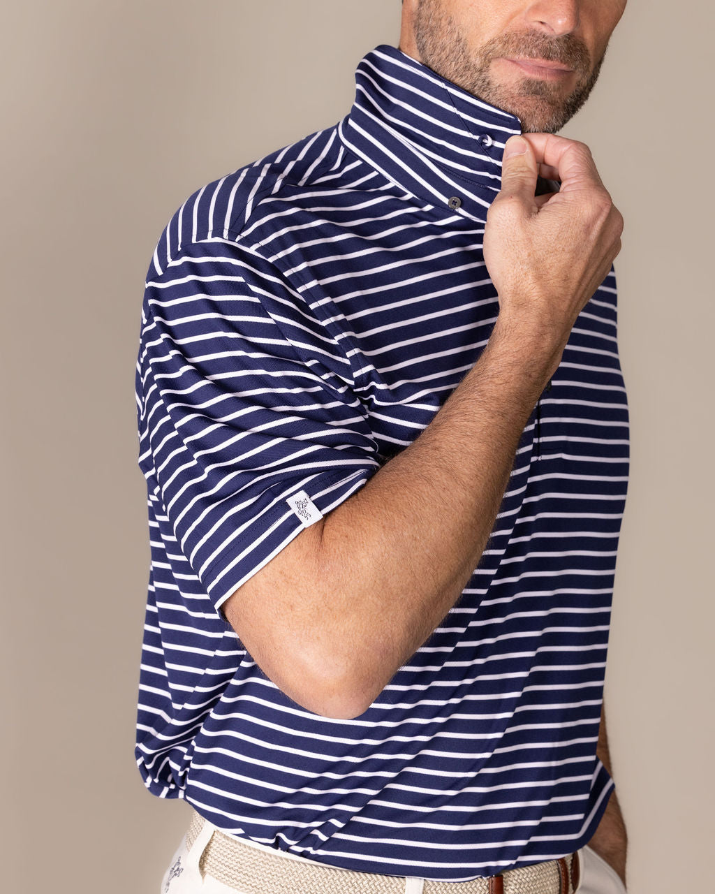 La Quinta Striped Polo