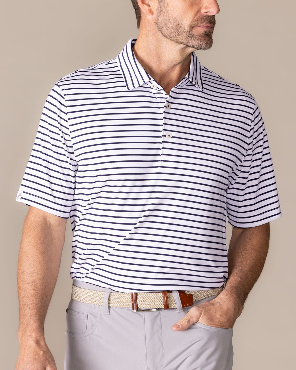 La Quinta Striped Polo