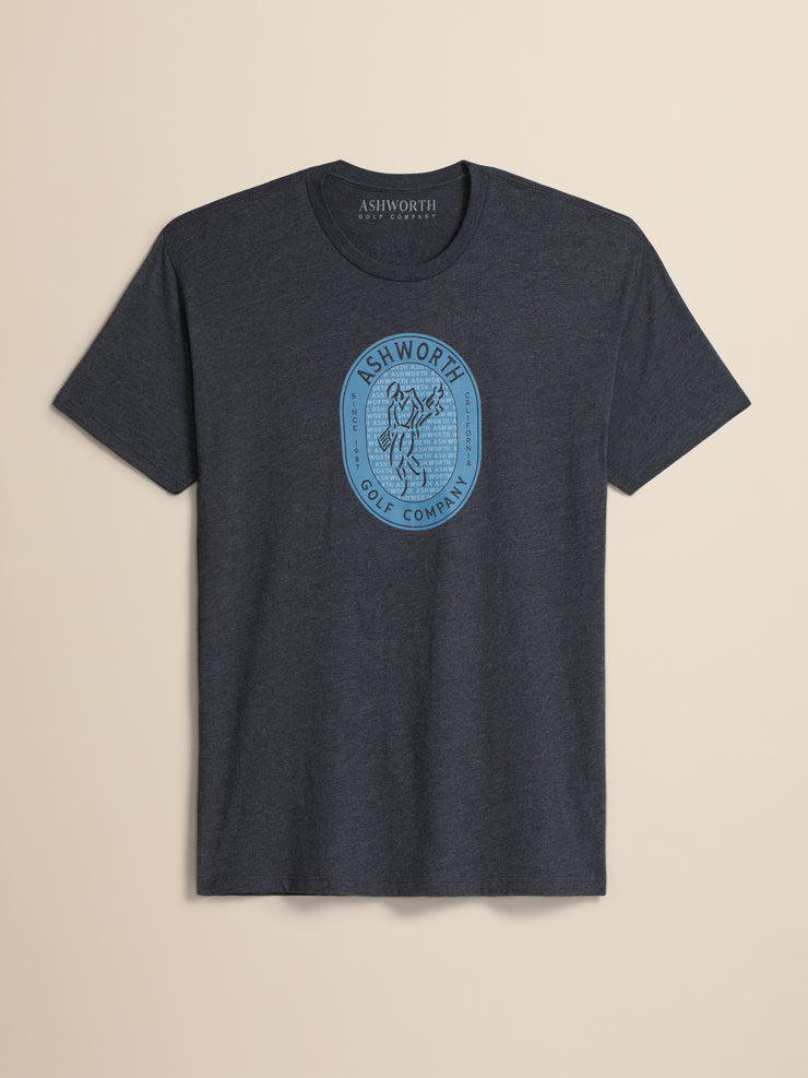 Golfman Badge Tee
