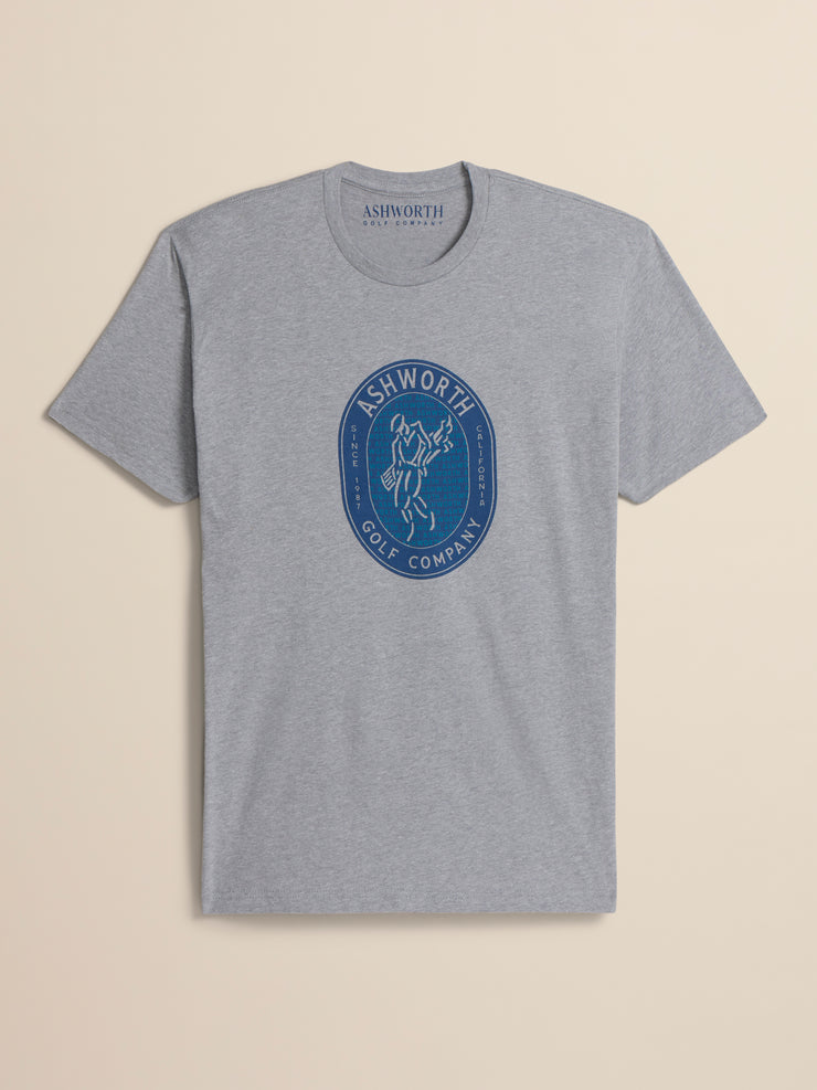 Golfman Badge Tee