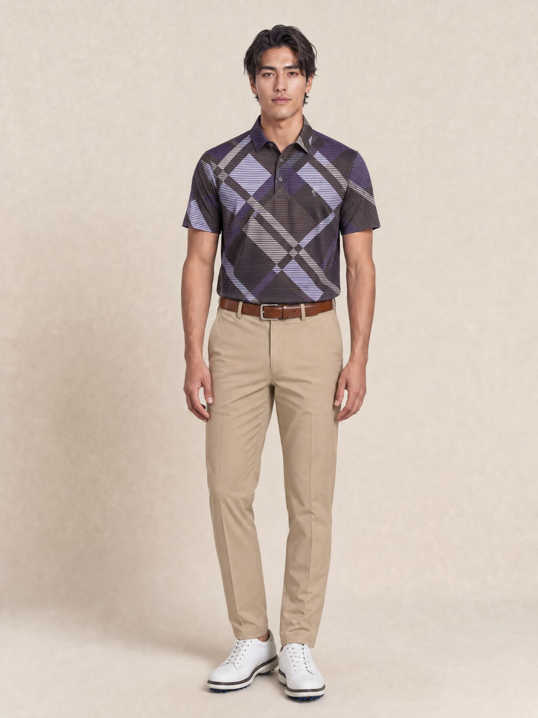 Plaid Polo image