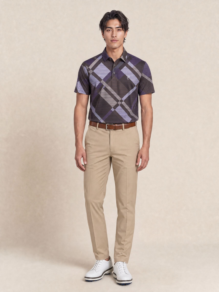 Plaid Polo