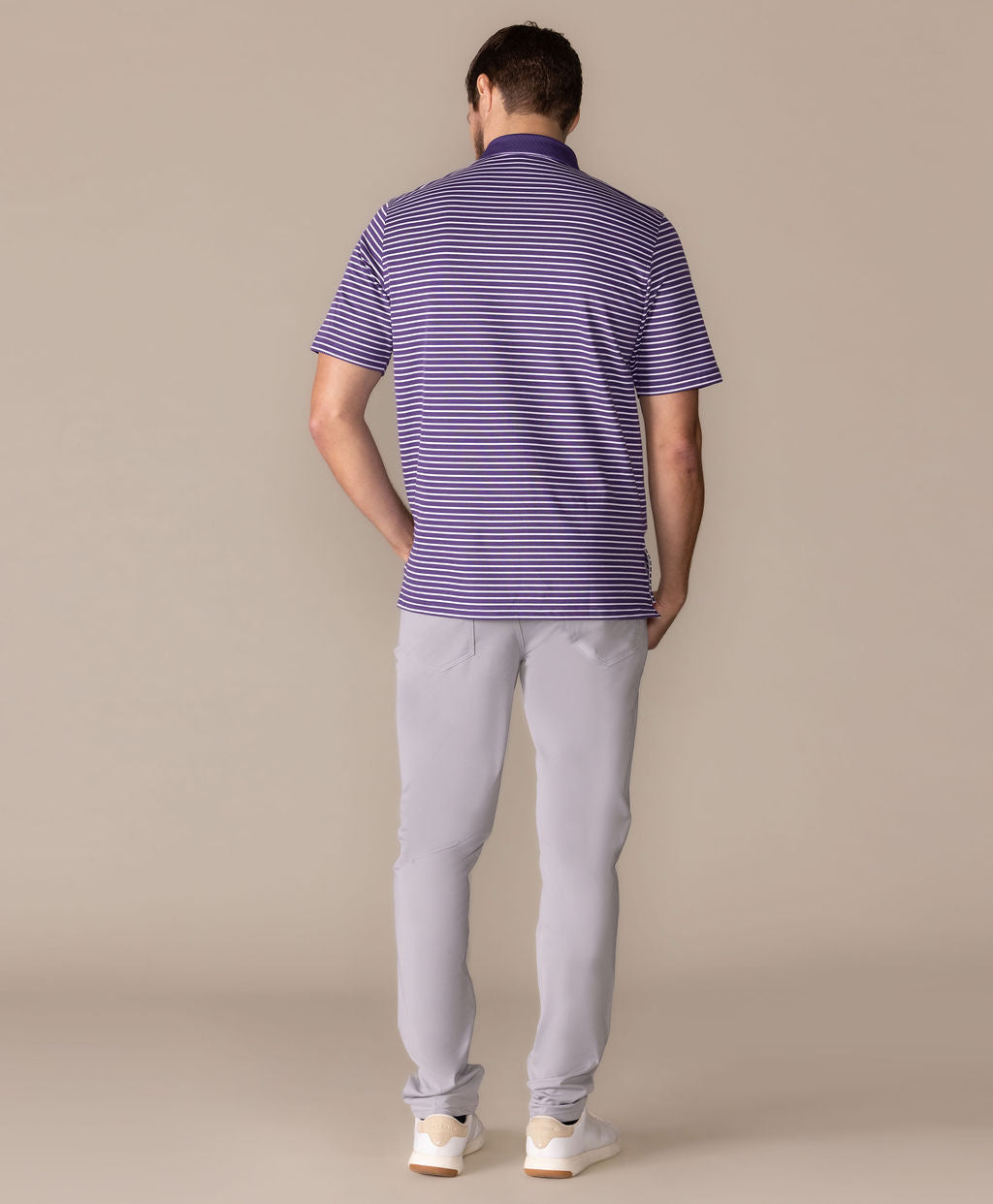 2Bar Stripe Polo