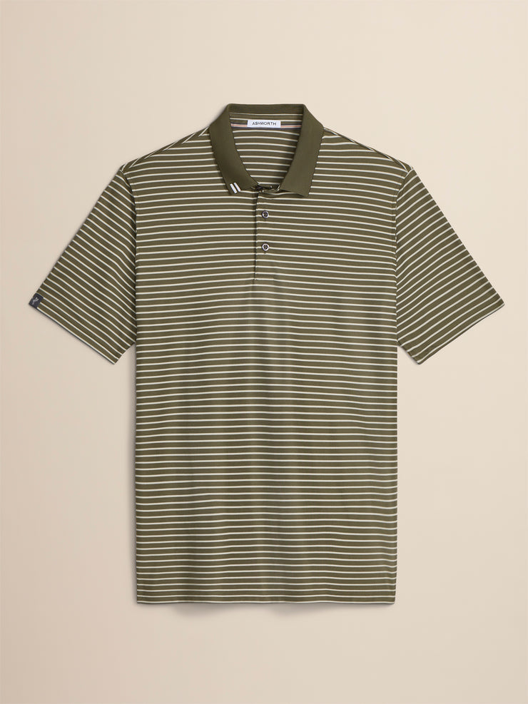 2Bar Stripe Polo