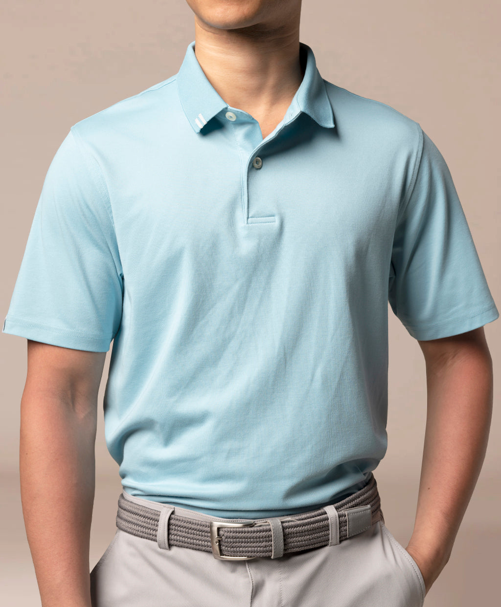2Bar Solid Polo
