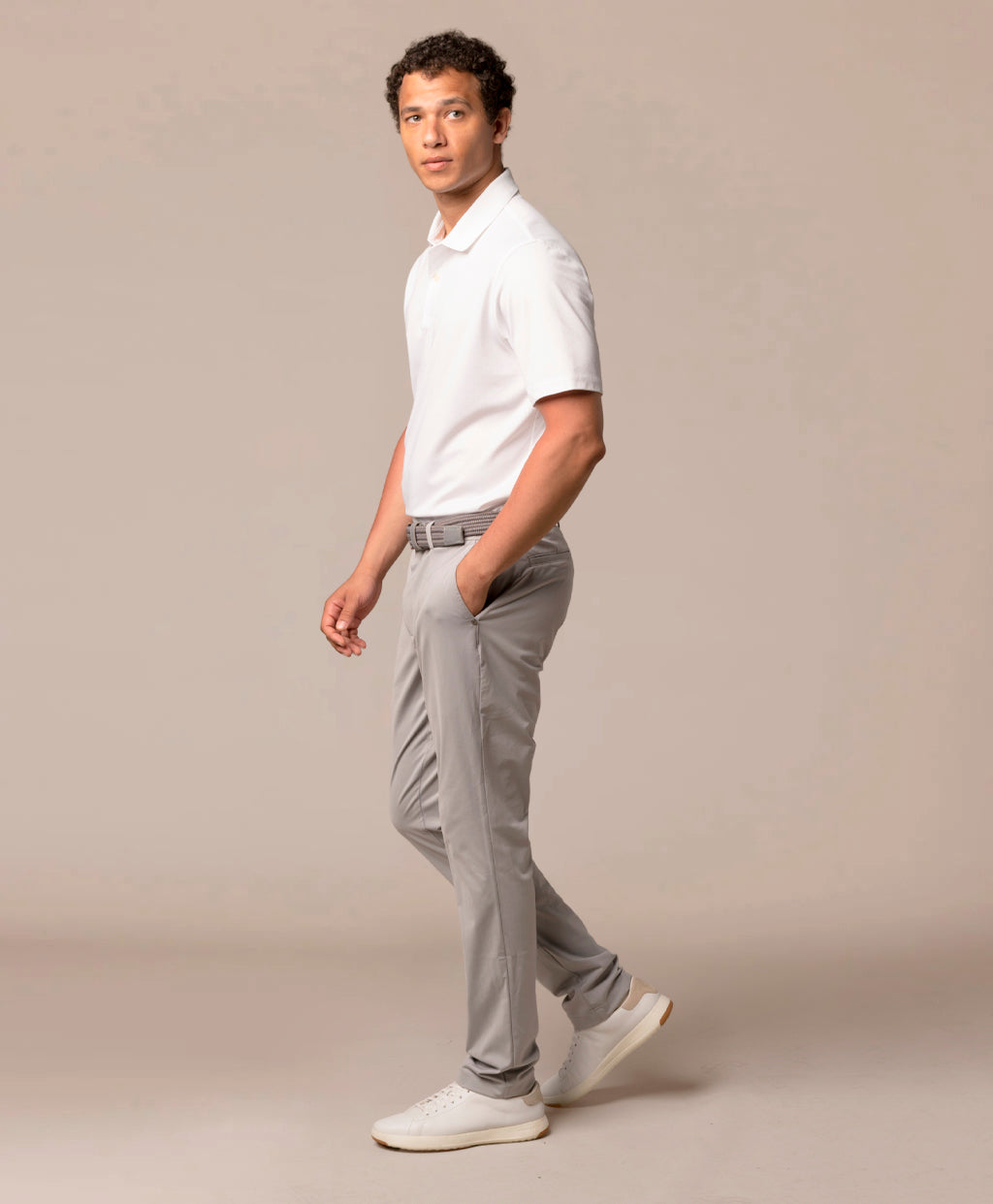 2Bar Solid Polo image