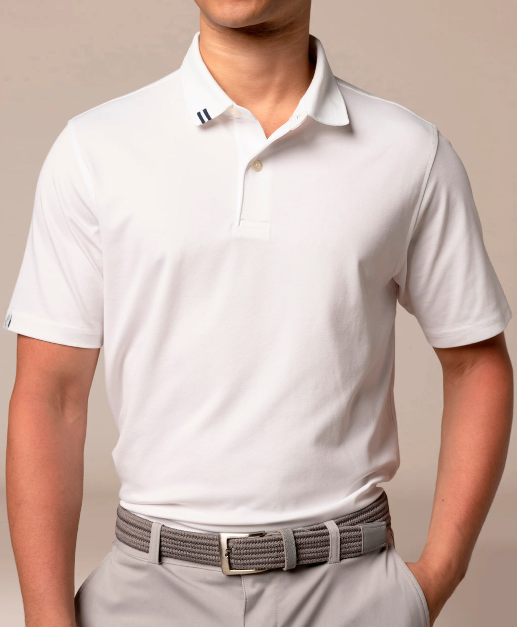 2Bar Solid Polo