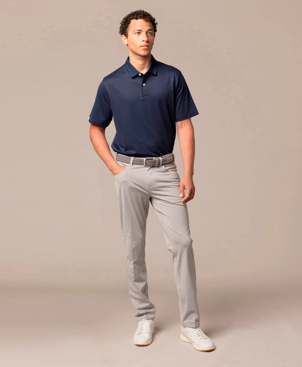 2Bar Solid Polo