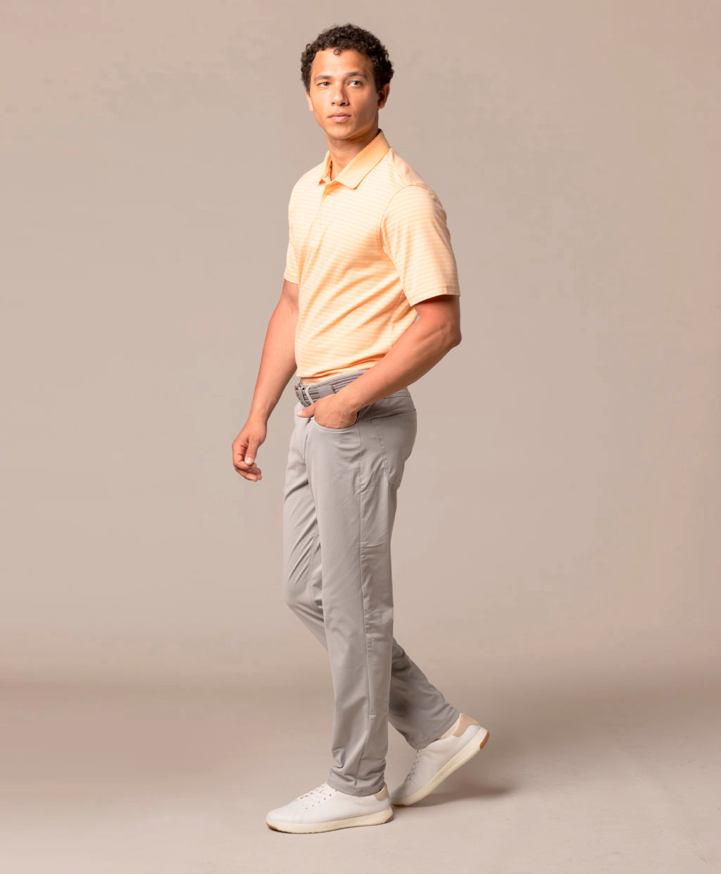 2Bar Stripe Polo image