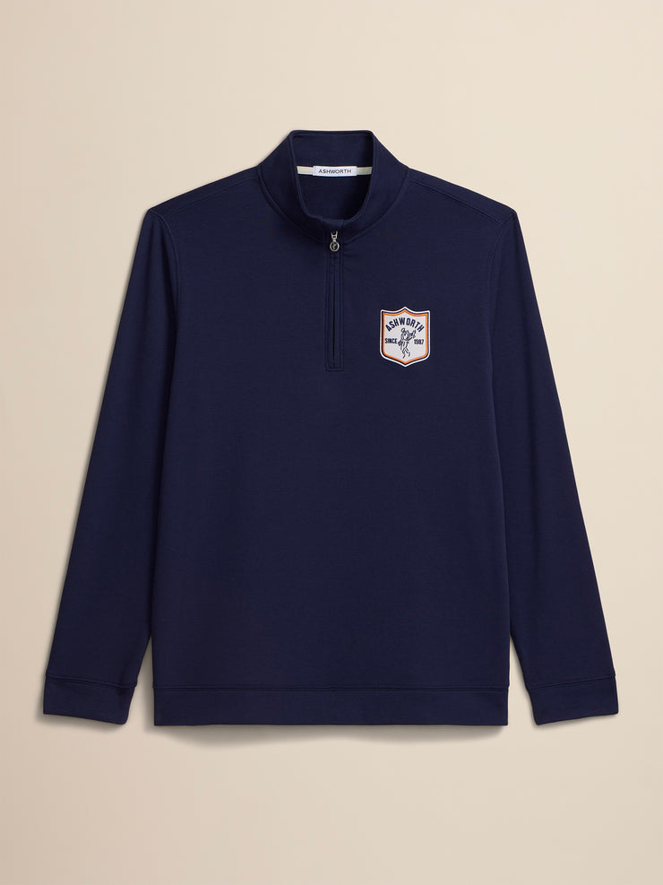 Sand Twill 1/4 Zip