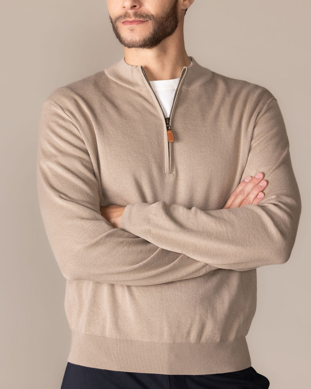 Stormy 1/4 Zip Sweater