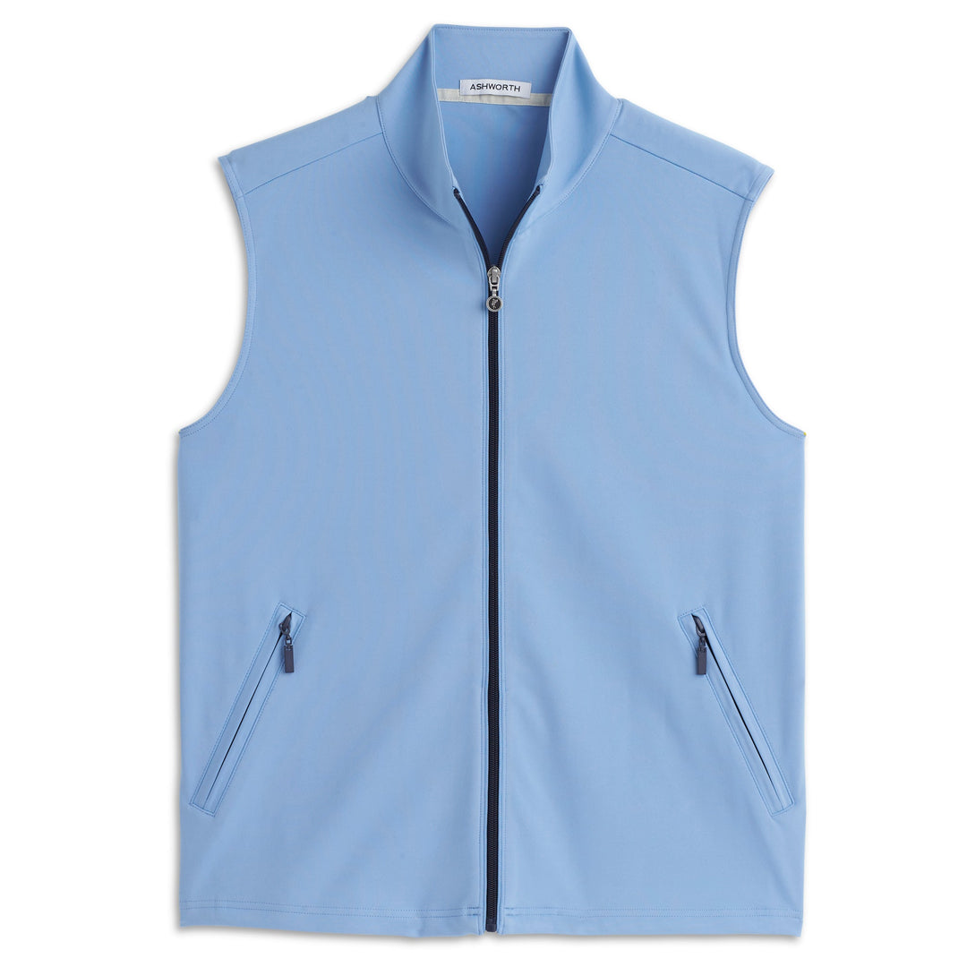 Westport Lifestyle Full Zip Stretch Lined Vest - Westport Big & Tall