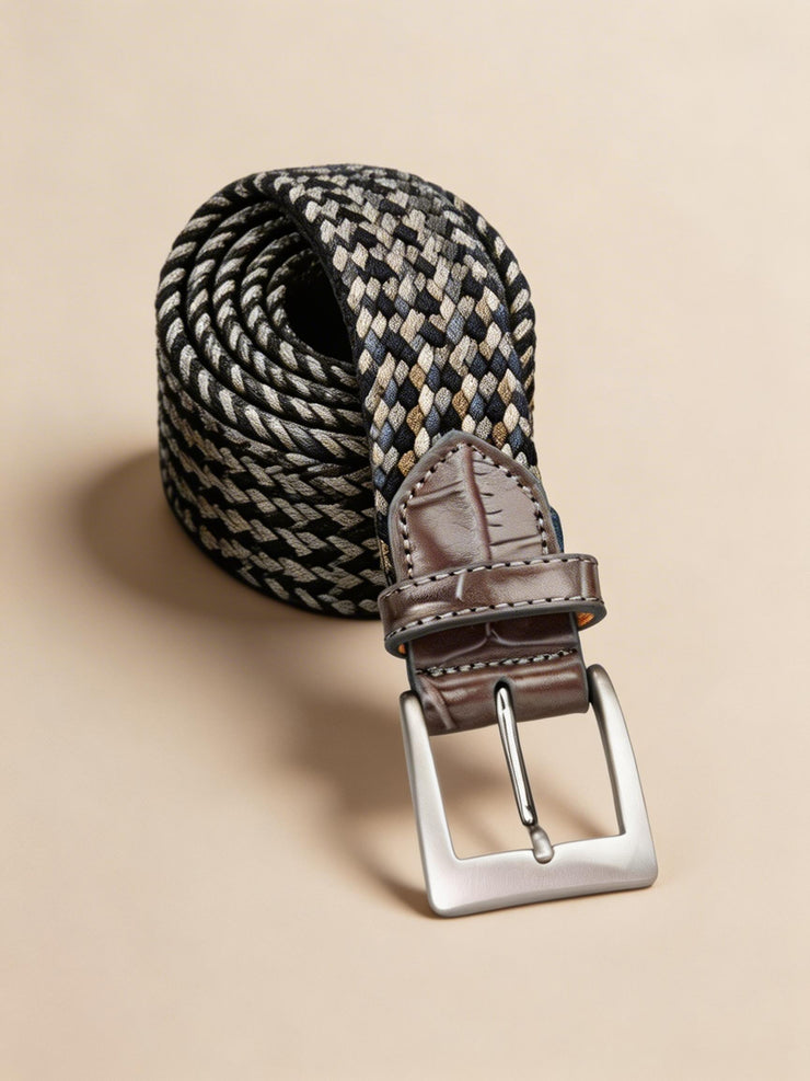 Stretch Weave with Embossed Croc Tips